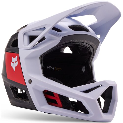 Kask rowerowy FOX Proframe RS NUF Biały MTB (rozmiar L) MIPS