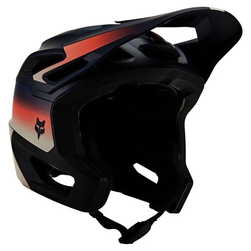 Kask rowerowy FOX Dropframe Pro Lunar Midnight Wielokolorowy MTB (rozmiar M) MIPS