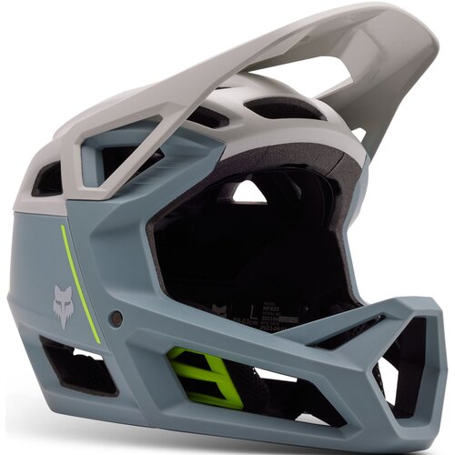 Kask rowerowy FOX Proframe Clyzo Niebiesko-szary MTB (rozmiar L) MIPS