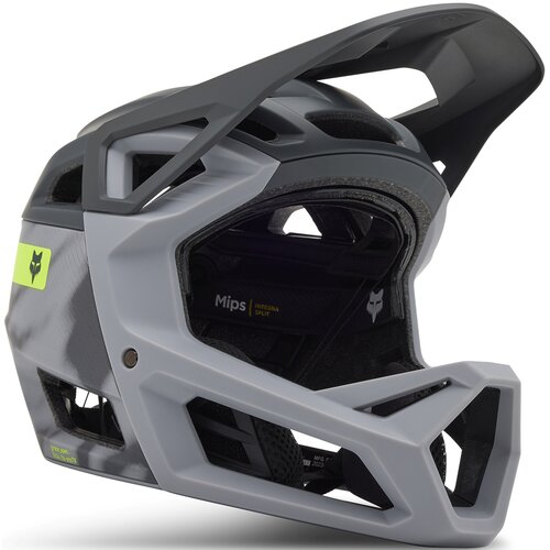 Kask rowerowy FOX Proframe RS Taunt Szary MTB (rozmiar L) MIPS