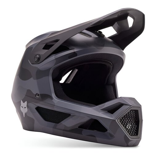 Kask rowerowy FOX Junior Rampage Camo Czarny dla Dzieci MIPS (rozmiar L) MIPS