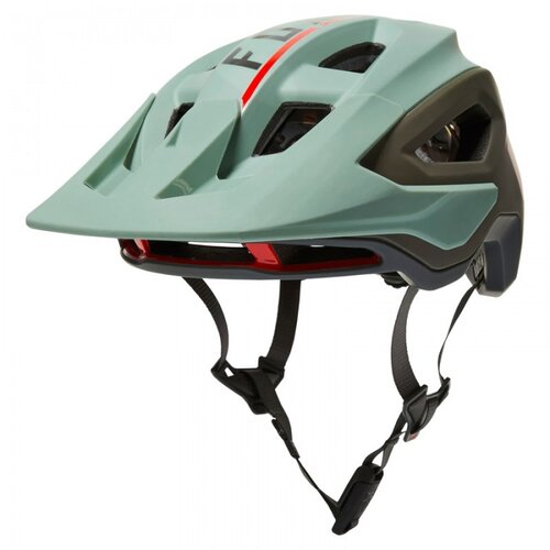 Kask rowerowy FOX Speedframe Pro Blocked Eucalyptus Zielony MTB (rozmiar S) MIPS