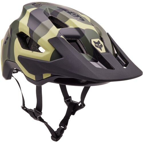 Kask rowerowy FOX Speedframe Camo Zielony MTB (rozmiar S) MIPS