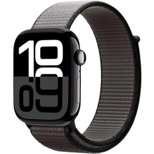 Pasek CRONG Nylon do Apple Watch (44/45/46/49mm) Szaro-grafitowy