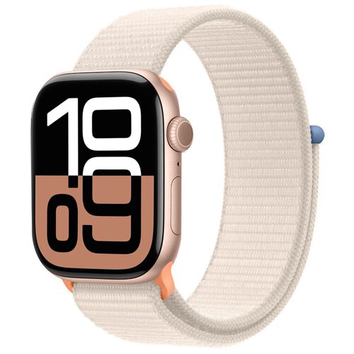 Pasek CRONG Nylon do Apple Watch (38/40/41/42mm) Kremowy