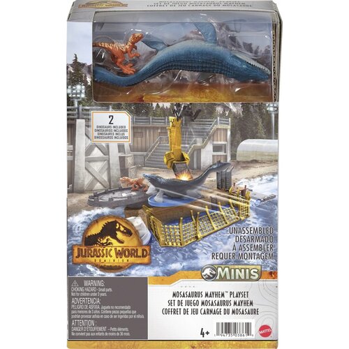 Zestaw figurek JURASSIC WORLD Minis Mosasaurus HFF11