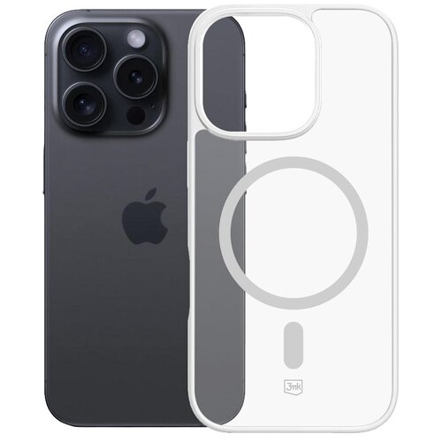 Etui 3MK Colorfull Guardx MagCase do Apple iPhone 16 Pro Max Biały