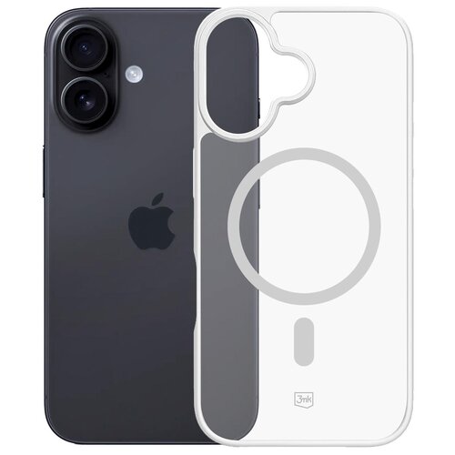Etui 3MK Colorfull Guardx MagCase do Apple iPhone 16 Biały