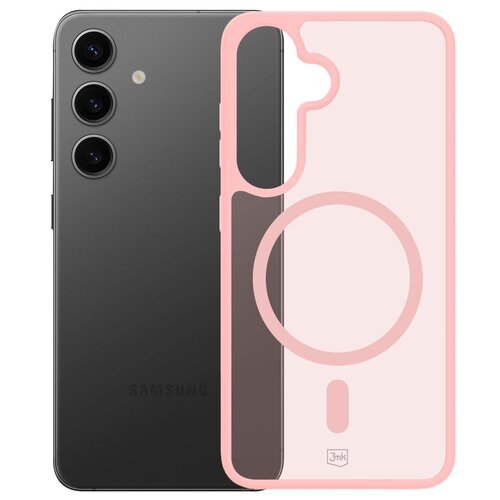 Etui 3MK Colorfull Guardx MagCase do Samsung Galaxy S24 FE Różowy