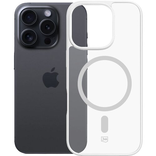 Etui 3MK Colorfull Guardx MagCase do Apple iPhone 16 Pro Biały