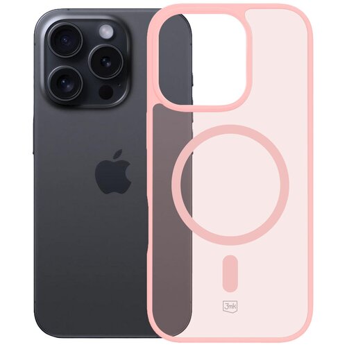 Etui 3MK Colorfull Guardx MagCase do Apple iPhone 16 Pro Różowy