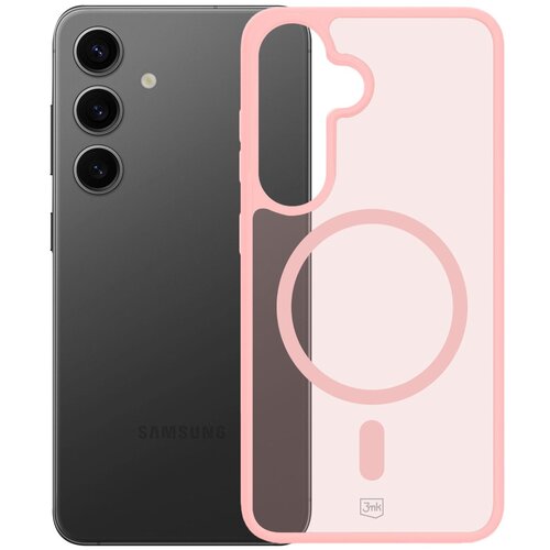 Etui 3MK Colorfull Guardx MagCase do Samsung Galaxy S24 Różowy