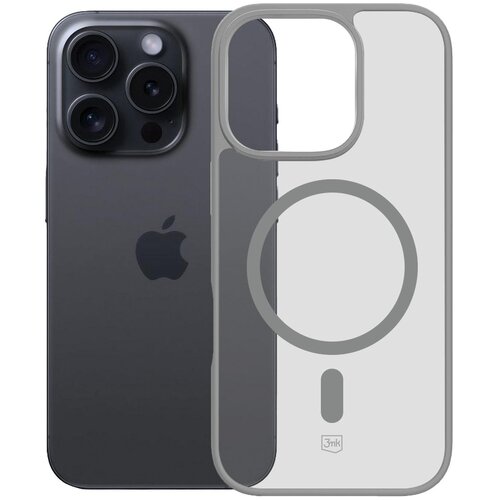 Etui 3MK Colorfull Guardx MagCase do Apple iPhone 16 Pro Max Szary