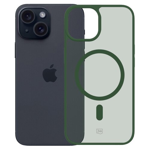 Etui 3MK Colorfull Guardx MagCase do Apple iPhone 15 Zielony