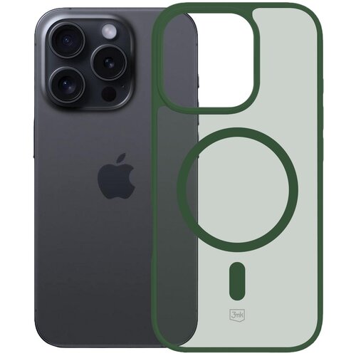 Etui 3MK Colorfull Guardx MagCase do Apple iPhone 16 Pro Max Zielony