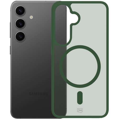 Etui 3MK Colorfull GuardX MagCase do Samsung Galaxy S24 FE Zielony