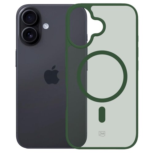 Etui 3MK Colorfull Guardx MagCase do Apple iPhone 16 Zielony