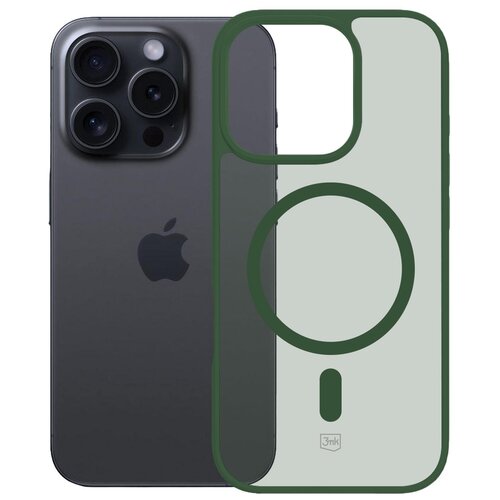 Etui 3MK Colorfull Guardx MagCase do Apple iPhone 16 Pro Zielony