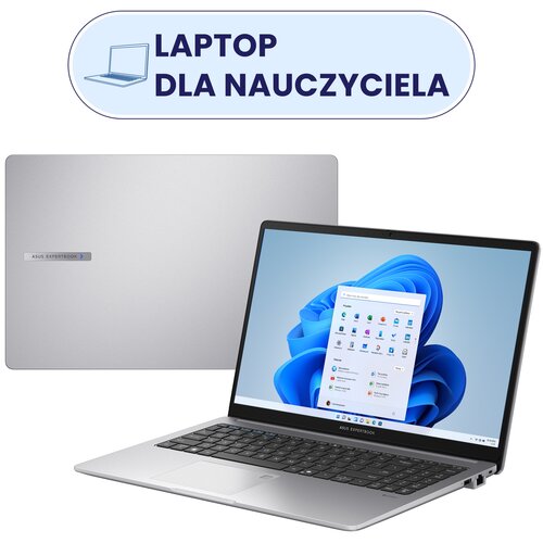 Laptop ASUS ExpertBook P1 P1503CVA-S70859X 15.6" IPS i5-13420H 16GB RAM 512GB SSD Windows 11 Professional