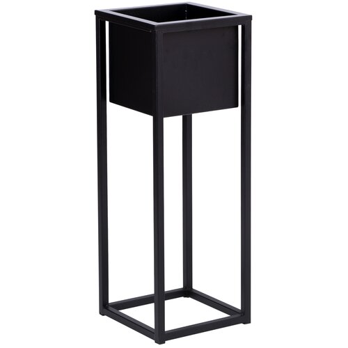 Kwietnik LOFTINSPIRED Concove 41 cm Czarny