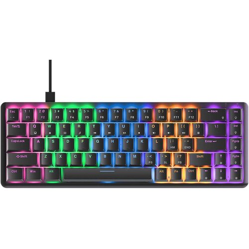 Klawiatura RAMPAGE Rebel Czarny