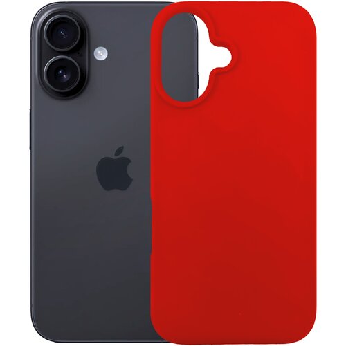 Etui 3MK Silicone Guardx MagCase do Apple iPhone 16 Czerwony