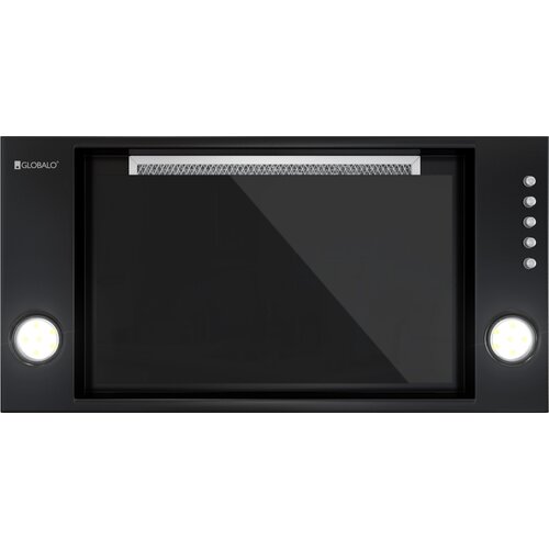 Okap GLOBALO Desolero 60.3 Czarny/czarne szkło 525m3/h 66dB klasa B