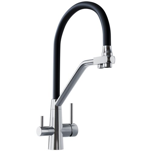 Bateria GLOBALO Olintio Czarny-inox