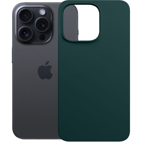 Etui 3MK Silicone Guardx MagCase do Apple iPhone 16 Pro Ciemno-zielony