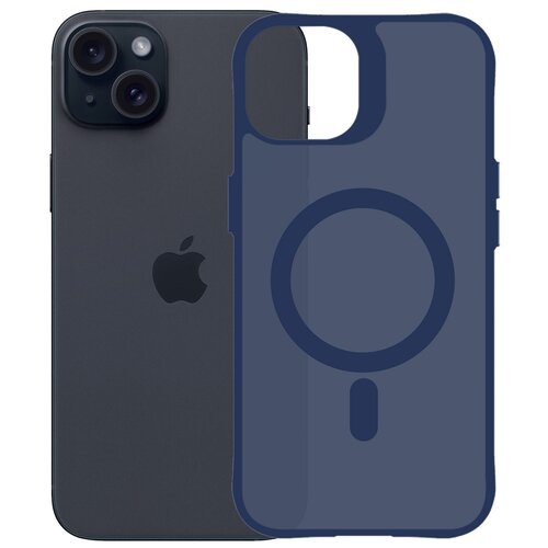 Etui 3MK Smoke Guardx MagCase do Apple iPhone 15 Niebieski