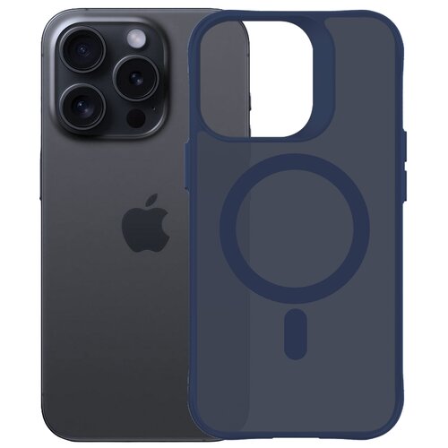 Etui 3MK Smoke Guardx MagCase do Apple iPhone 16 Pro Niebieski