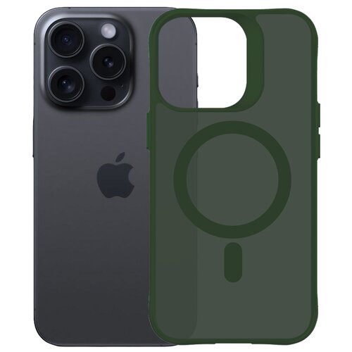 Etui 3MK Smoke Guardx MagCase do Apple iPhone 16 Pro Zielony