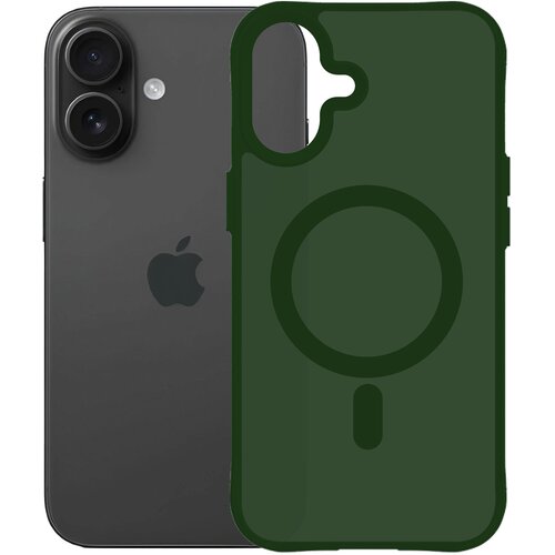Etui 3MK Smoke Guardx MagCase do Apple iPhone 16 Zielony