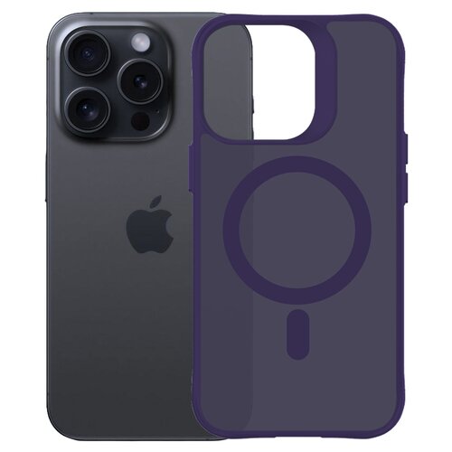 Etui 3MK Smoke Guardx MagCase do Apple iPhone 16 Pro Fioletowy