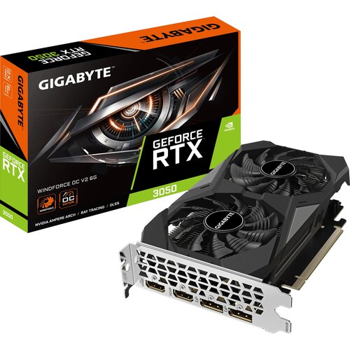 Karta graficzna GIGABYTE GeForce RTX 3050 Windforce OC V2 6GB