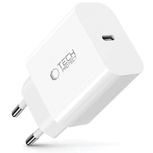 Ładowarka sieciowa TECH-PROTECT NC20W 20W Biały