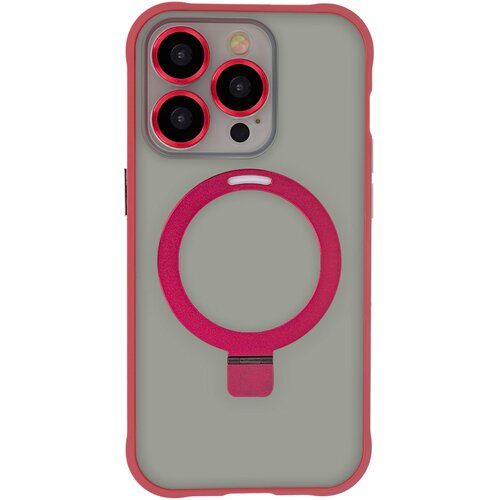 Etui TECTO SHIELD Ring Secure Mag do Apple iPhone 14 Pro Czerwony