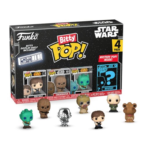 Zestaw figurek FUNKO Bitty POP Star Wars Han Solo (1 zestaw)
