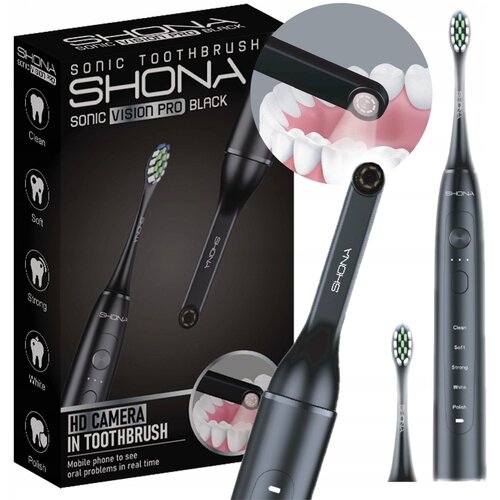 Szczoteczka soniczna SHONA Vision Pro Czarny