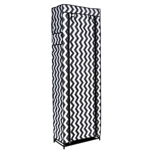 Szafka GOCKOWIAK Lea Zebra (172 x 57 x 29) Szaro-biały