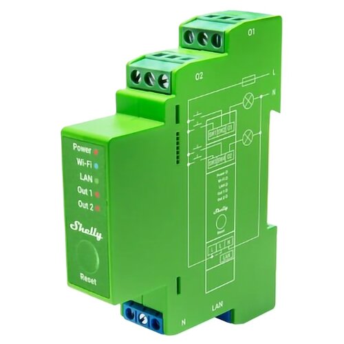 Inteligentny ściemniacz SHELLY Pro Dimmer 2PM
