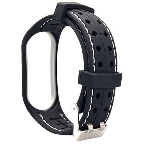 Pasek BELINE Smart do Xiaomi Mi Band 3/4 Czarno-biały
