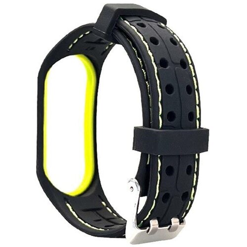 Pasek BELINE Smart do Xiaomi Mi Band 7 Czarno-limonkowy