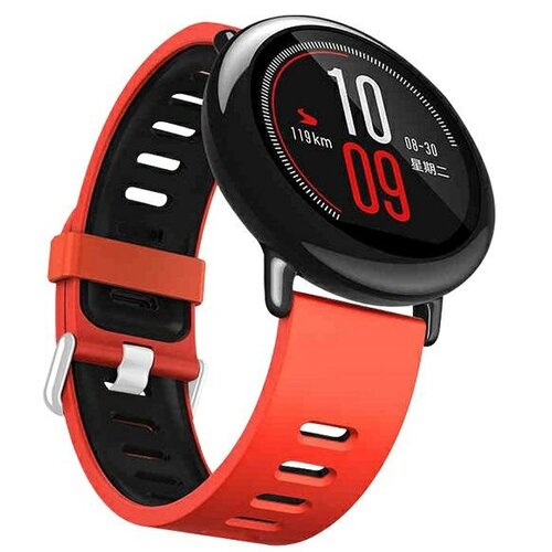 Pasek BELINE Double Color do Watch (20mm) Czerwono-czarny