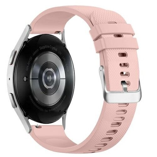 Pasek BELINE Grid Texture Silicone do Watch (20mm) Różowy