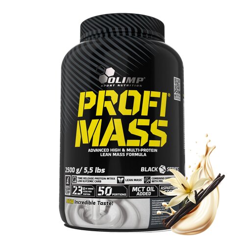 Odżywka węglowodanowa OLIMP Profi Mass Waniliowy (2500 g)