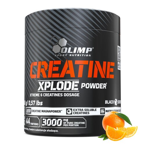 Kreatyna OLIMP Xplode Powder Pomarańczowy (260 g)