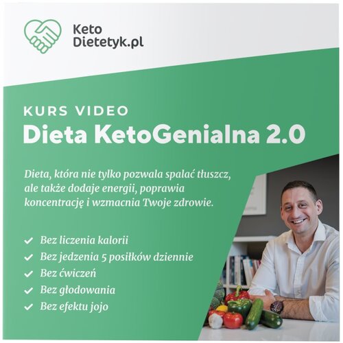 Karta podarunkowa KETODIETETYK Szkolenie online: Dieta Ketogenialna