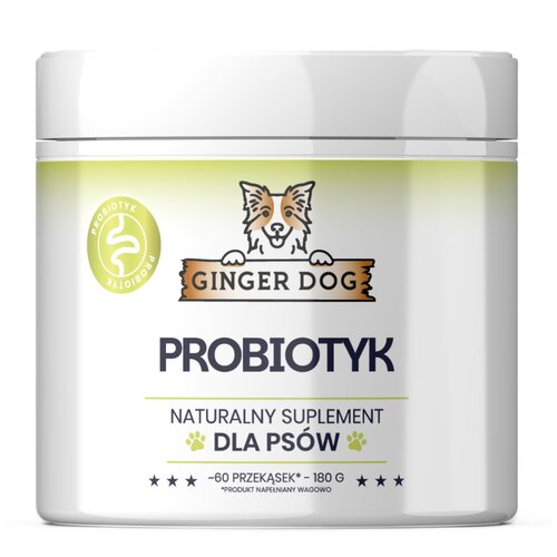 Suplement dla psa GINGER DOG Probiotyk 180 g