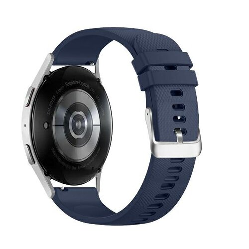 Pasek BELINE Grid Texture Silicone do Watch (22mm) Granatowy